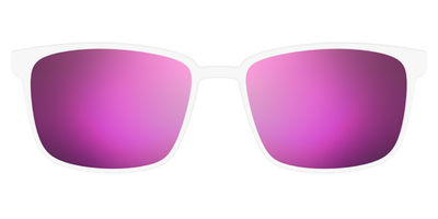 The Polarized White Sun Top - Front Top Thumbnail - Pair Eyewear
