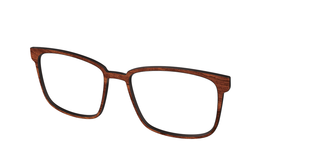 The Woodgrain - Angle Top Image - Pair Eyewear