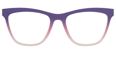 The Acai to Blush Gradient - Front Top Thumbnail - Pair Eyewear