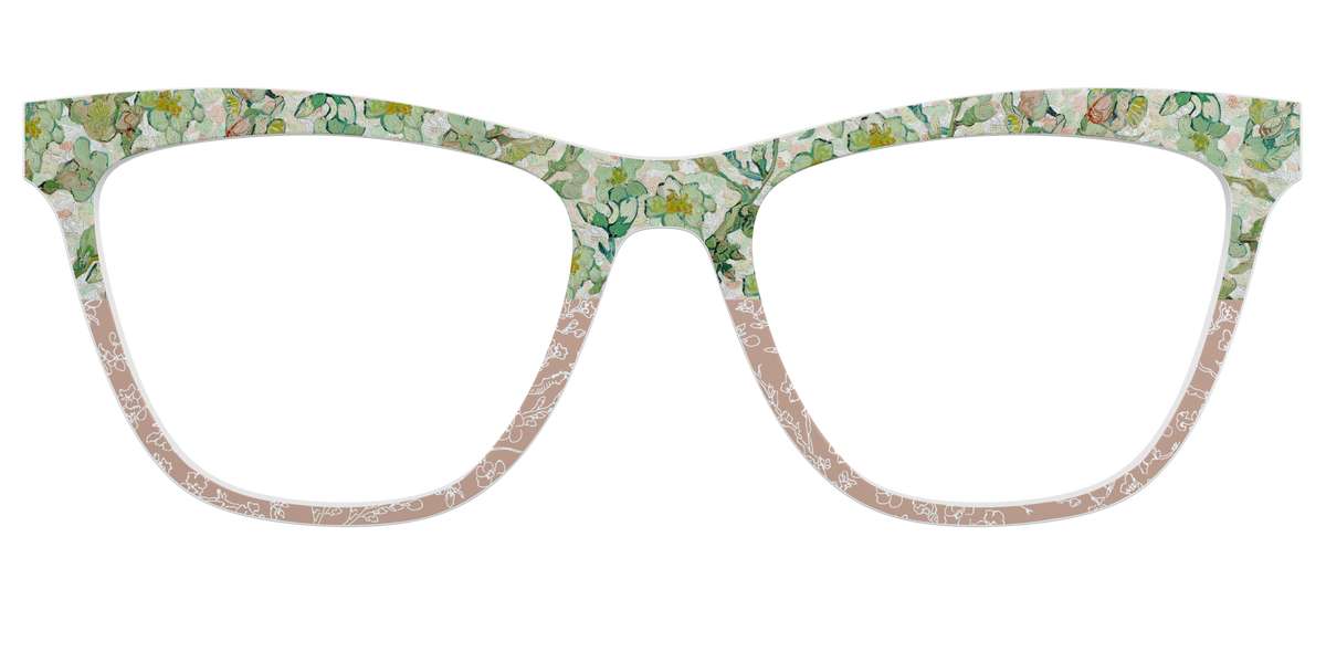 The Almond Blossom Split - Front Top Image - Pair Eyewear