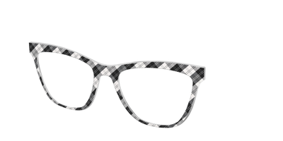 The B&W Plaid - Angle Top Thumbnail - Pair Eyewear