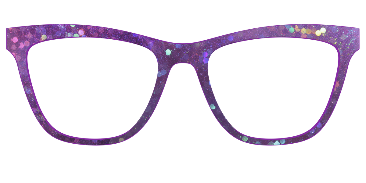 The Berry Jam Hexagons - Front Top Image - Pair Eyewear
