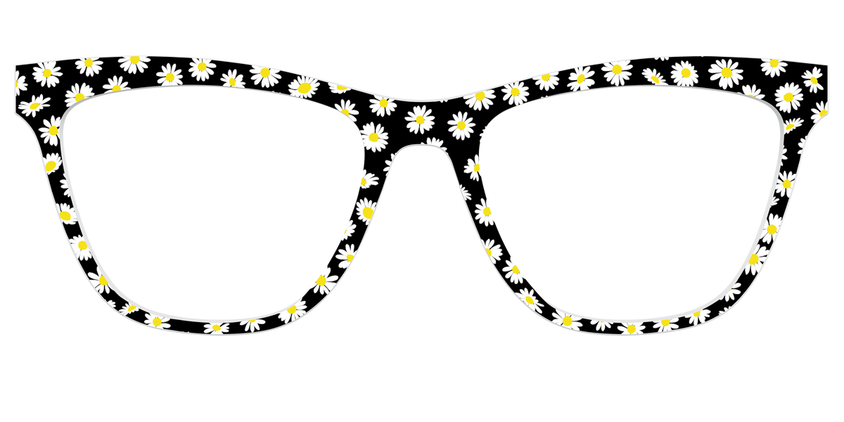 The Black Daisy - Front Top Image - Pair Eyewear