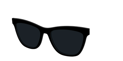 The Non-Polarized Black Sun Top - Angle Top Thumbnail - Pair Eyewear