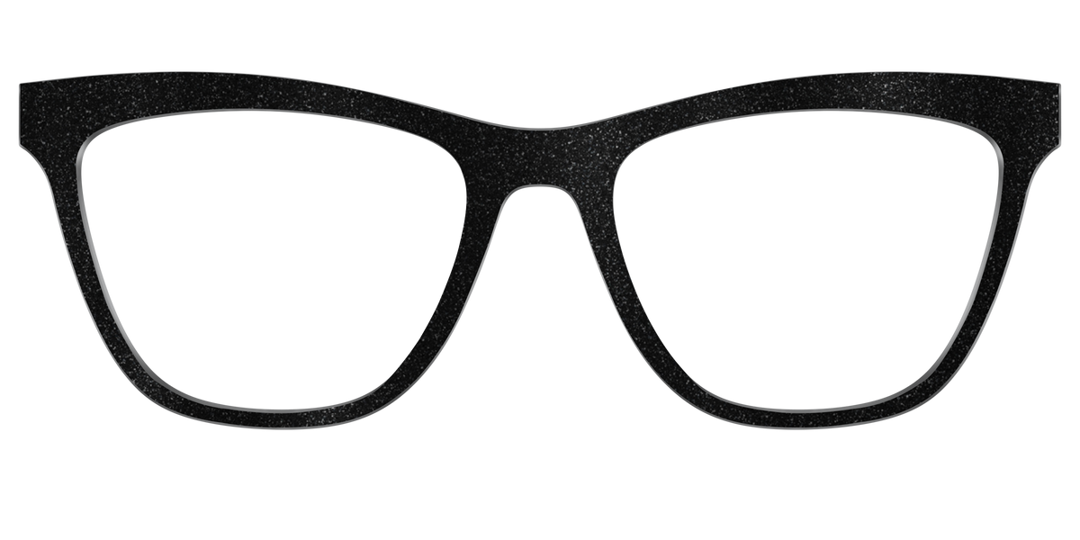 The Black Shimmer - Front Top Image - Pair Eyewear