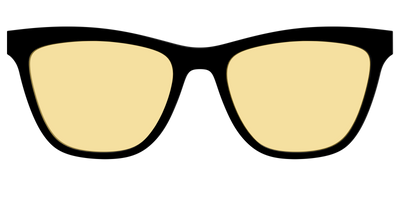 The Black with Driving Lens - Front Top Thumbnail - Pair Eyewear