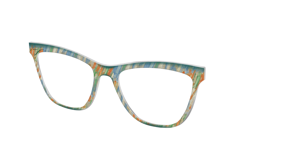 The Brush Strokes - Angle Top Image - Pair Eyewear