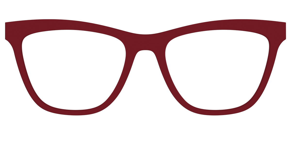 The Burgundy - Front Top Image - Pair Eyewear