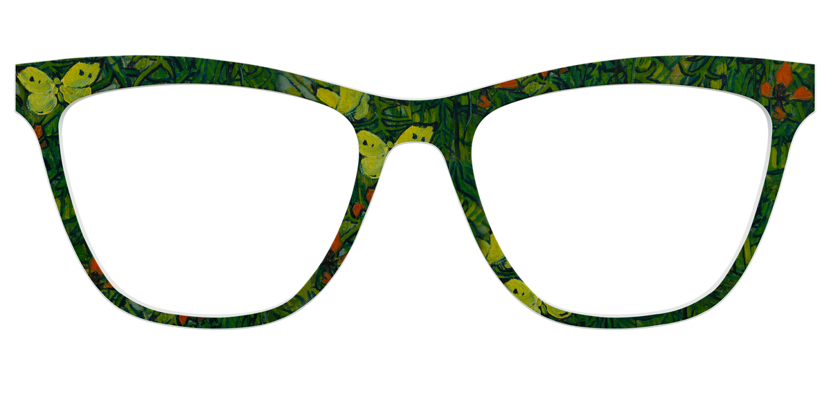 The Butterflies and Poppies - Front Top Image - Pair Eyewear