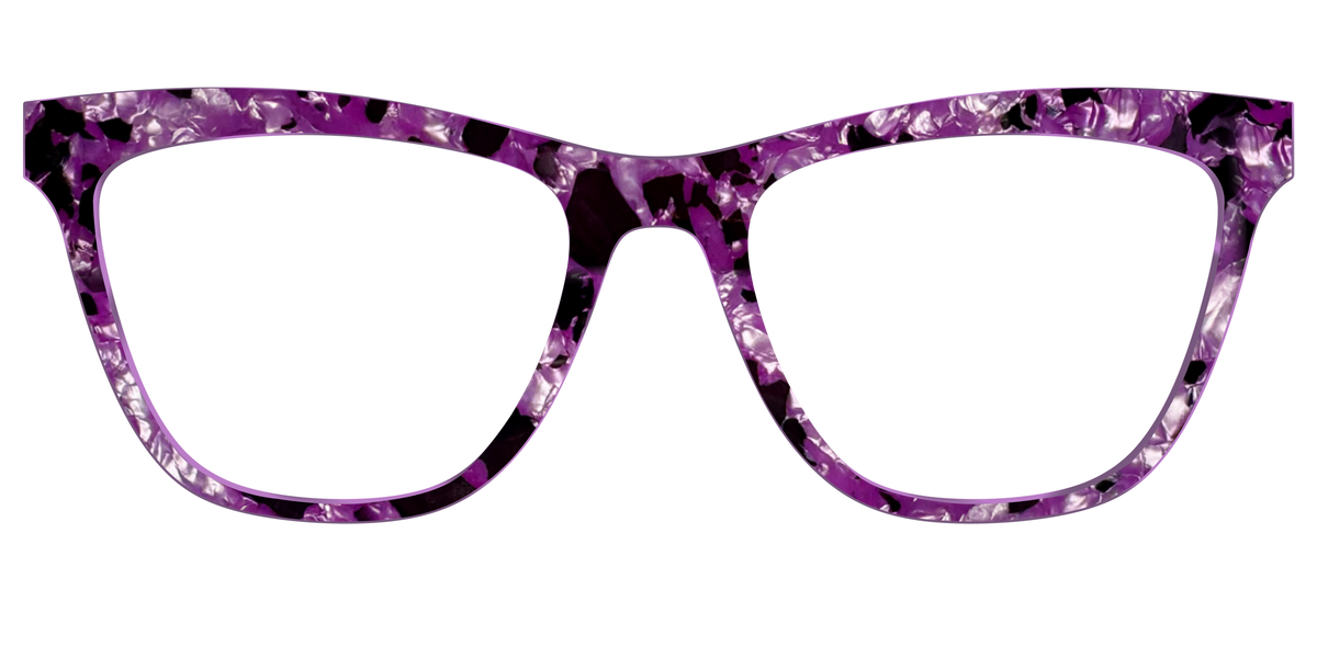 The Dark Orchid Pearl Tortoise - Front Top Image - Pair Eyewear