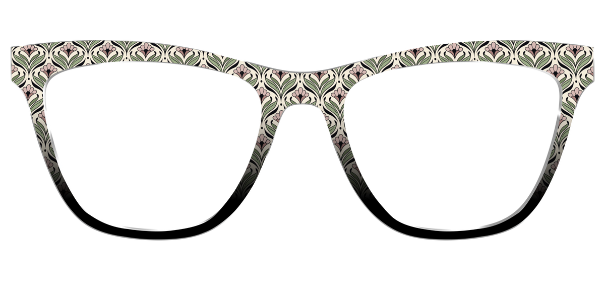 The Deco Floral - Front Top Image - Pair Eyewear
