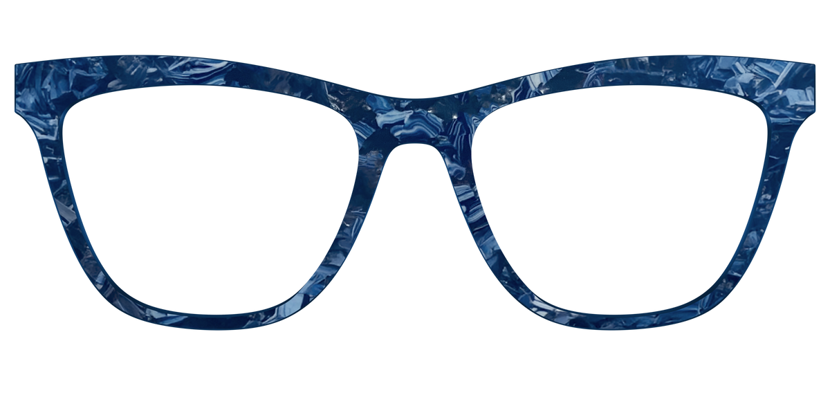 The Deep Slate Pearl Marble - Front Top Image - Pair Eyewear