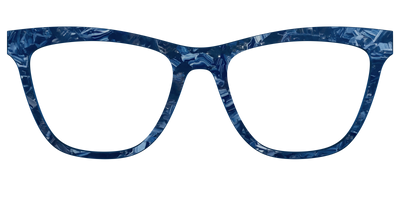 The Deep Slate Pearl Marble - Front Top Thumbnail - Pair Eyewear
