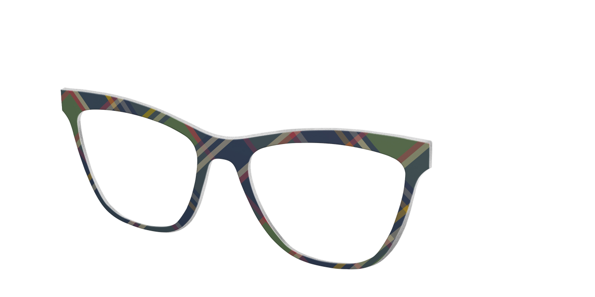 The Flannel Plaid - Angle Top Image - Pair Eyewear