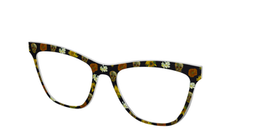 The Floral Skulls - Angle Top Thumbnail - Pair Eyewear