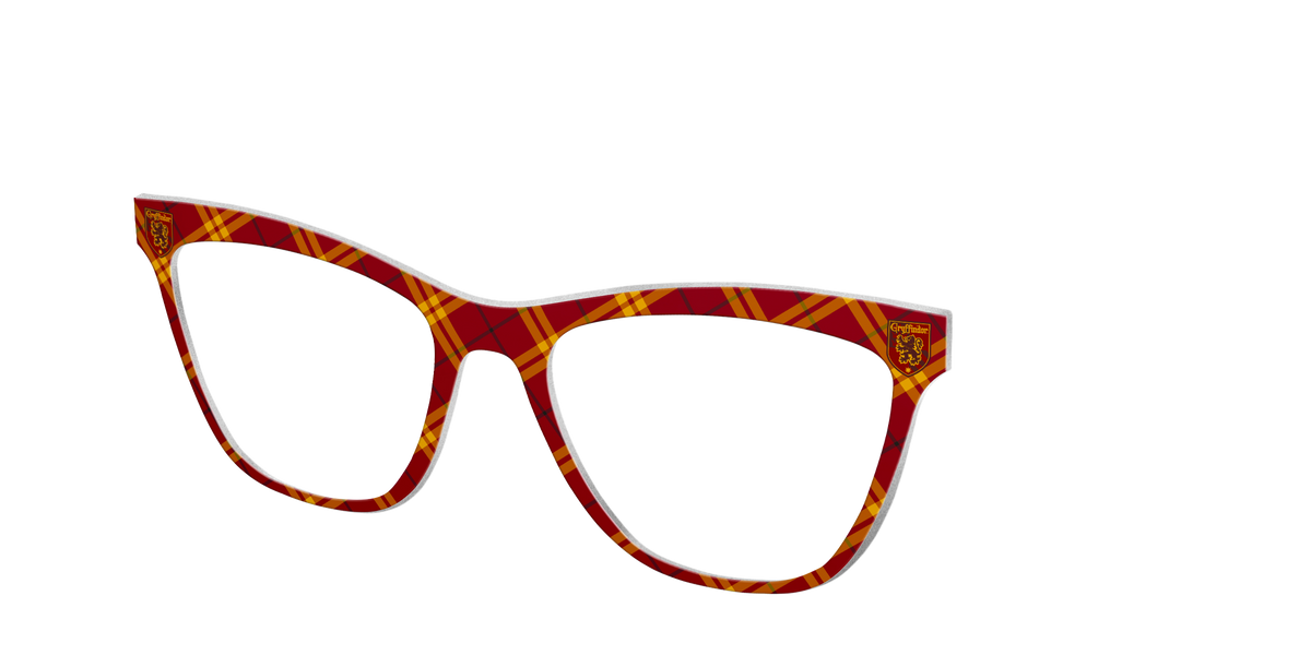The Gryffindor™ Plaid - Angle Top Image - Pair Eyewear