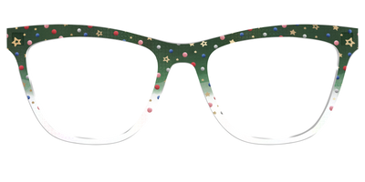 The Holiday Bauble with Foil Crystal - Front Top Thumbnail - Pair Eyewear
