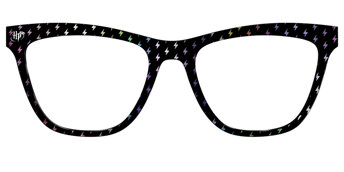 The Holographic Lightning Bolts - Front Top Image - Pair Eyewear