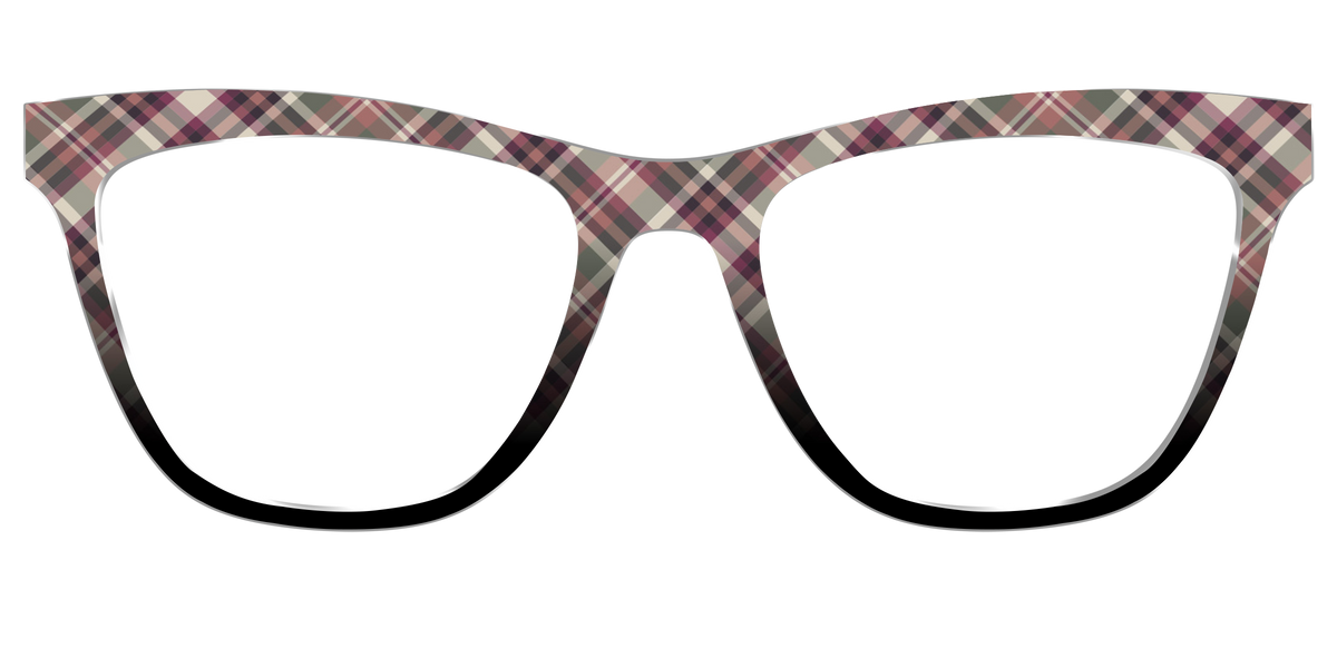 The Homespun Plaid - Front Top Image - Pair Eyewear