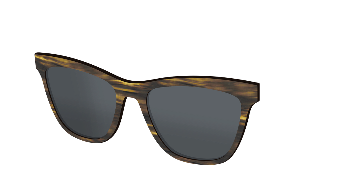 The Polarized Horn Sun Top - Angle Top Image - Pair Eyewear