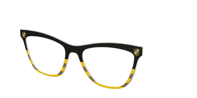 The Hufflepuff™ - Angle Top Thumbnail - Pair Eyewear