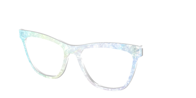 The Iridescent Pearl Marble Crystal - Angle Top Thumbnail - Pair Eyewear