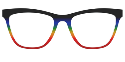 The Love Wins Gradient - Front Top Thumbnail - Pair Eyewear