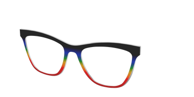 The Love Wins Gradient - Angle Top Thumbnail - Pair Eyewear