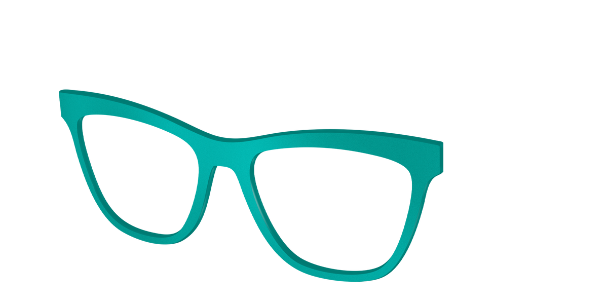 The Matte Jade - Angle Top Image - Pair Eyewear