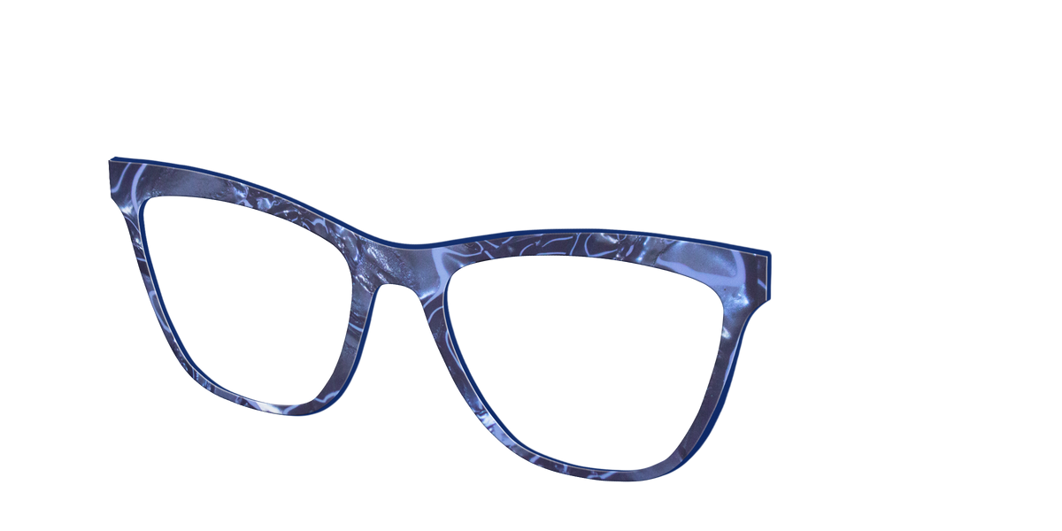 The Midnight Marble - Angle Top Image - Pair Eyewear