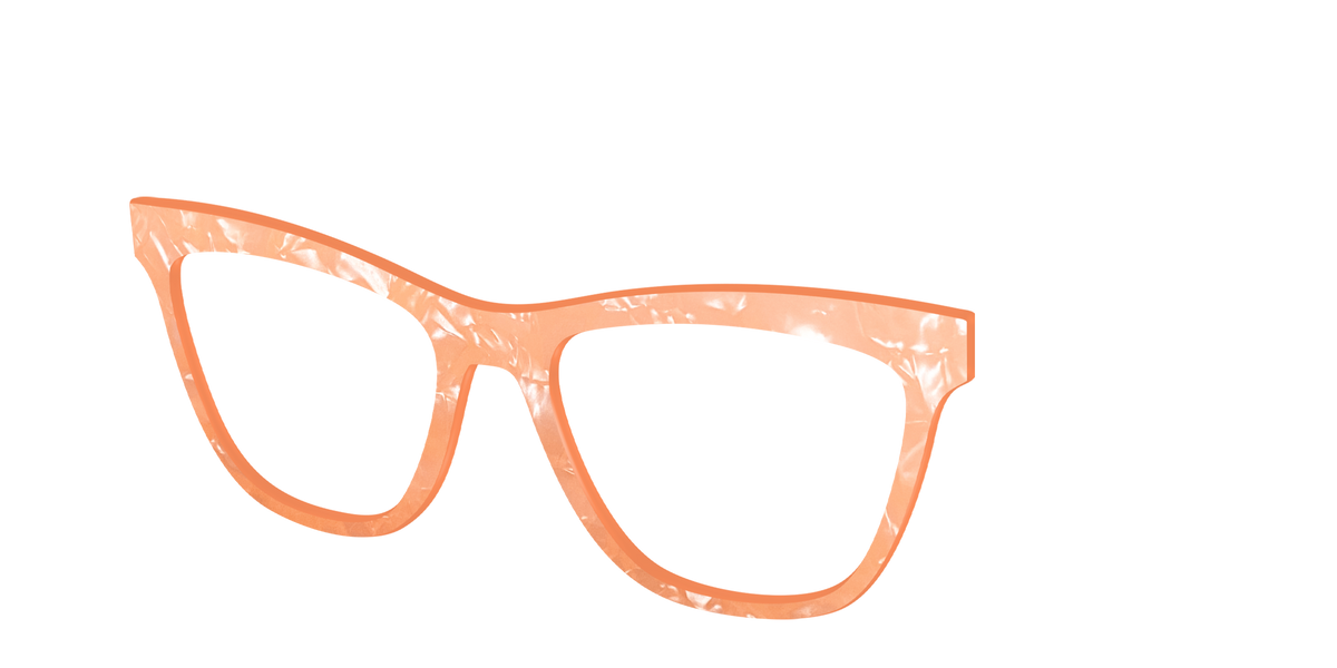The Morganite Pearl Marble - Angle Top Image - Pair Eyewear