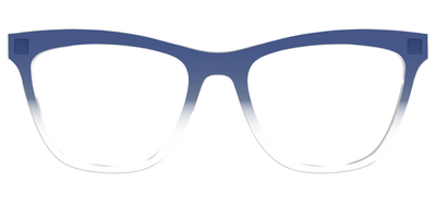The Navy Gradient Crystal - Front Top Thumbnail - Pair Eyewear