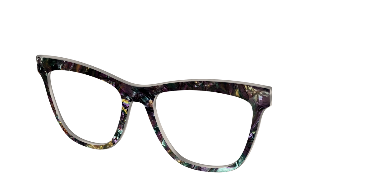 The Nightfall Pearl Marble - Angle Top Image - Pair Eyewear