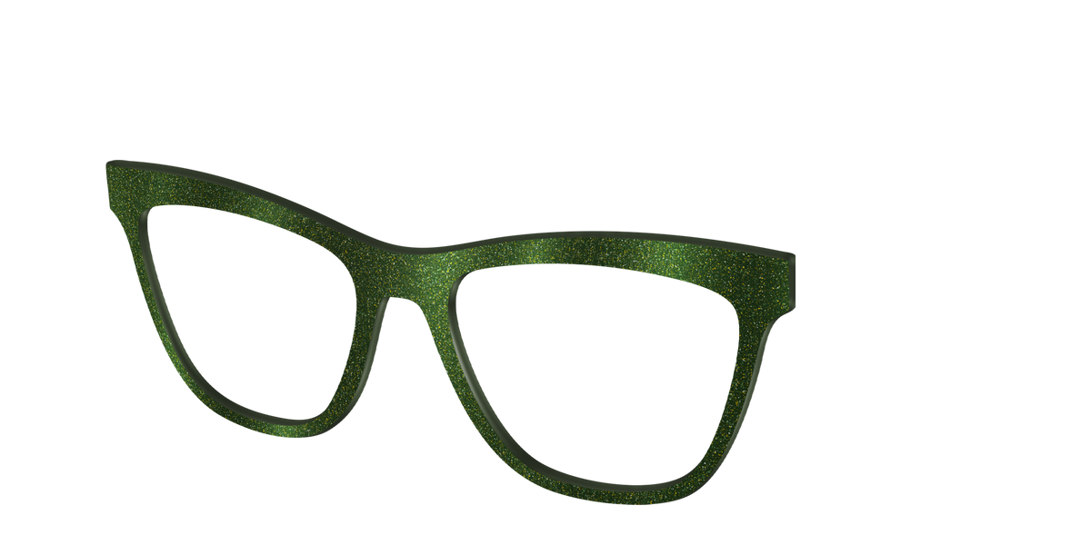 The Olive Shimmer - Angle Top Image - Pair Eyewear