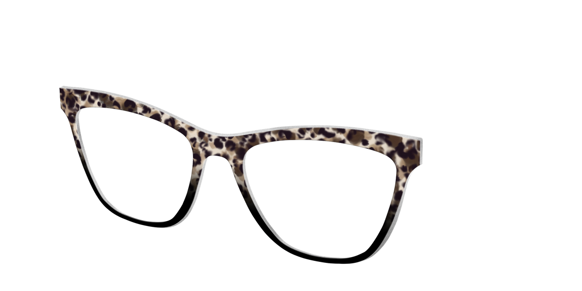 The Party Animal Tortoise - Angle Top Image - Pair Eyewear