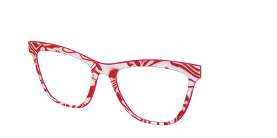 The Peppermint Swirl - Angle Top Thumbnail - Pair Eyewear