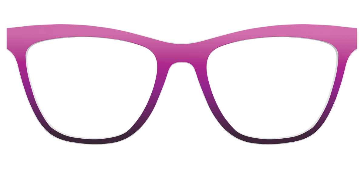 The Pink to Plum Gradient - Front Top Image - Pair Eyewear