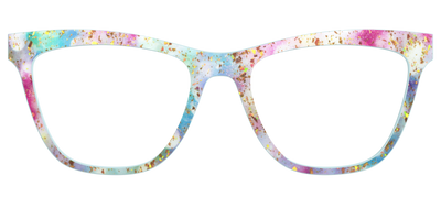 The Pixie Bokeh with Gold Flakes - Front Top Thumbnail - Pair Eyewear