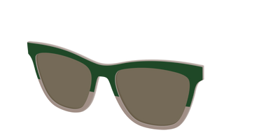 The Polarized Cedar & Sap Crystal Split Sun Top - Angle Top Thumbnail - Pair Eyewear