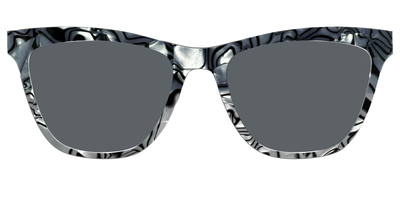 The Polarized Zebra Pearl Split Sun Top - Front Top Thumbnail - Pair Eyewear