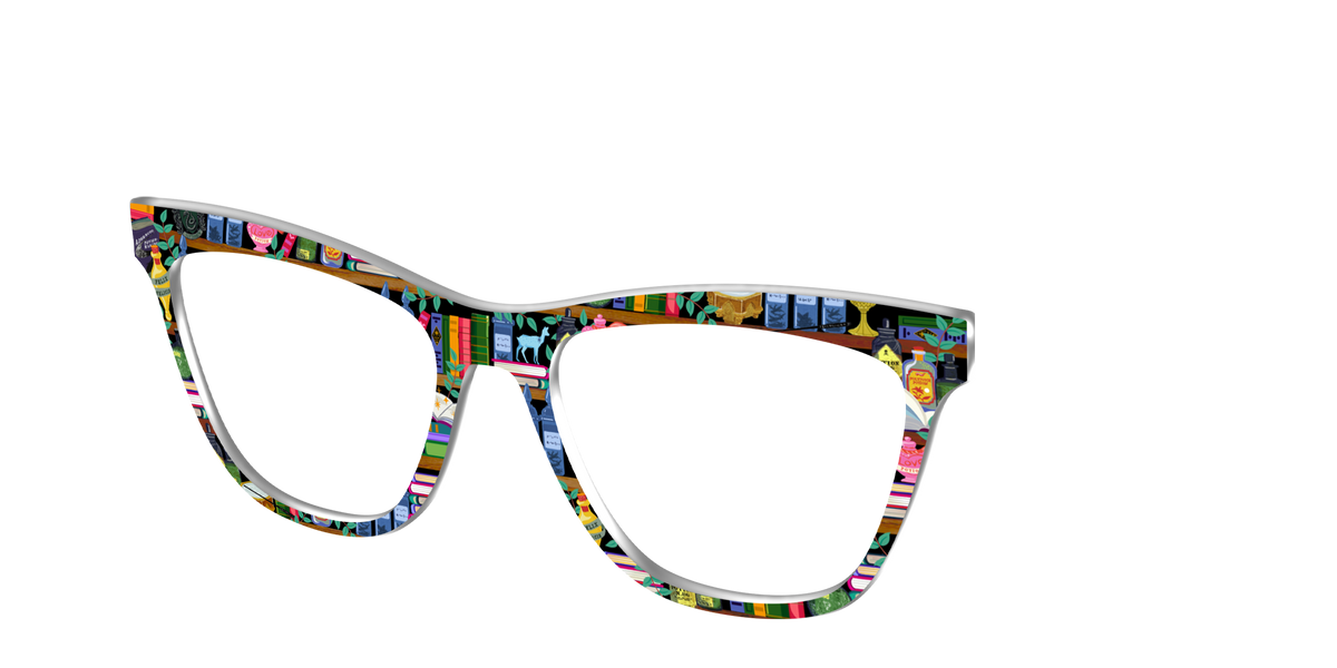 The Potions Bookcase - Angle Top Image - Pair Eyewear