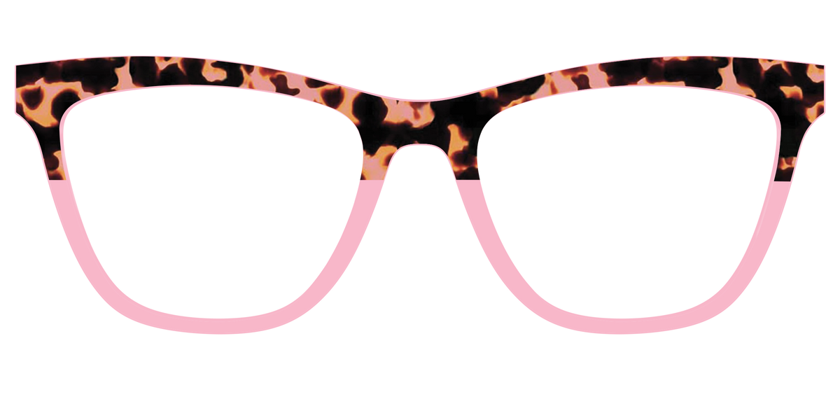 The Punch Tortoise Crystal Split - Front Top Image - Pair Eyewear
