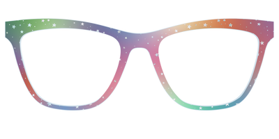 The Rainbow Holographic Celestial - Front Top Thumbnail - Pair Eyewear