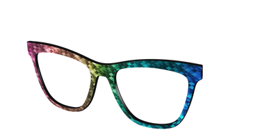 The Rainbow Prism - Angle Top Thumbnail - Pair Eyewear
