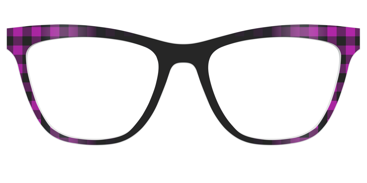 The Reimagined Plaid - Front Top Image - Pair Eyewear