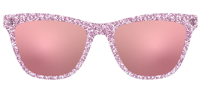 The Polarized Rose Gold Sparkle Sun Top - Front Top Thumbnail - Pair Eyewear
