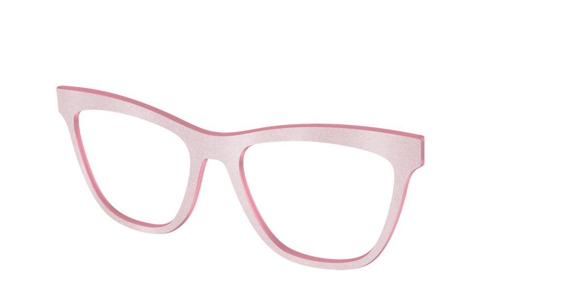 The Rose Shimmer - Angle Top Image - Pair Eyewear