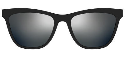 The Polarized Silver Reflective Sun Top - Front Top Thumbnail - Pair Eyewear