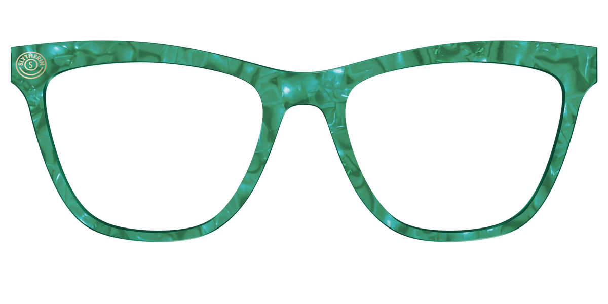 The Slytherin™ Pearl Tortoise - Front Top Image - Pair Eyewear