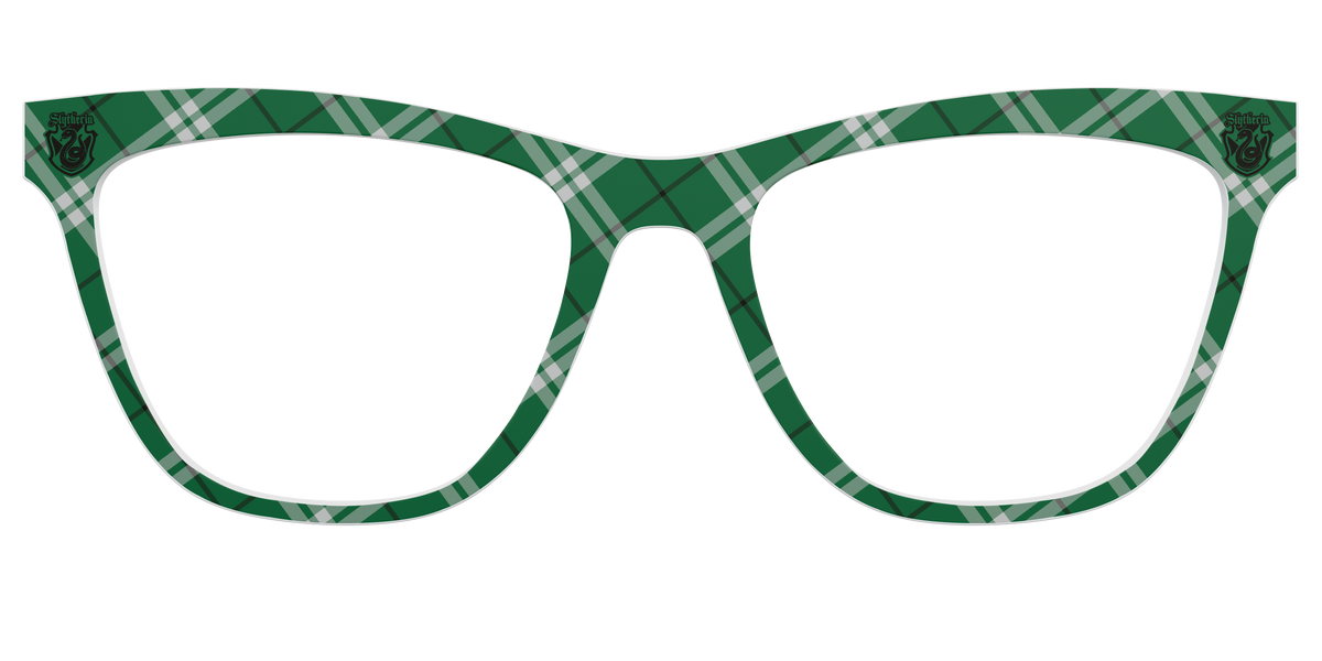 The Slytherin™ Plaid - Front Top Image - Pair Eyewear